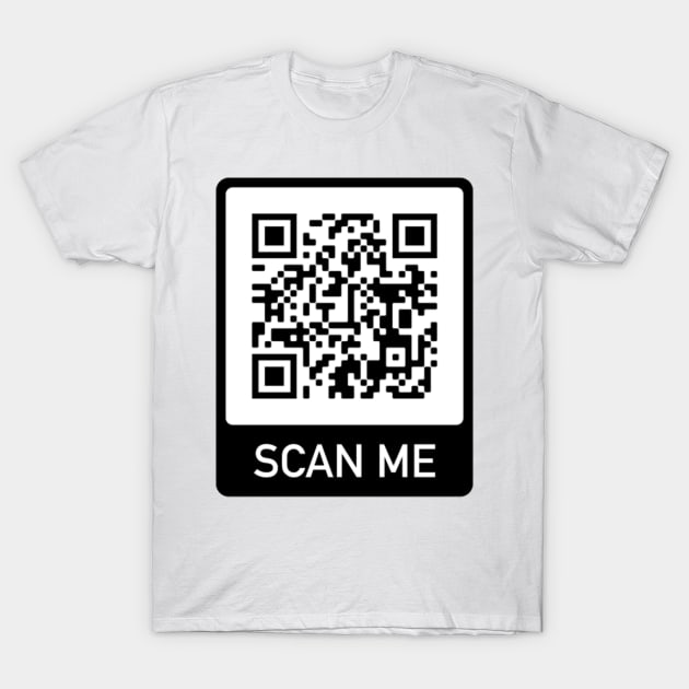 Custom QR Code (Read Description)  With Your Website, or Text - Social Media - APP - Portfolio - Any LINK! T-Shirt by Lumos19Studio